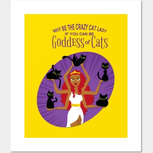 Goodess of Cats Posters and Art